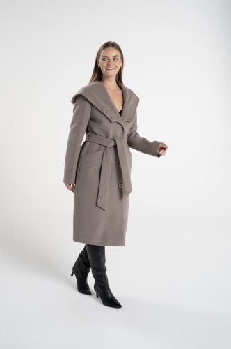 Marzena dluga flausz brąz jasny #2