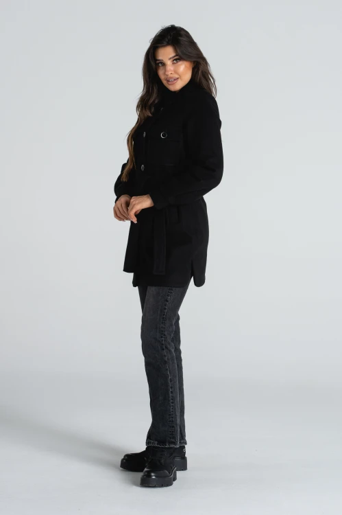 Melania flausz czarny #4