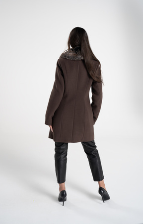 Klarysa flausz brąz