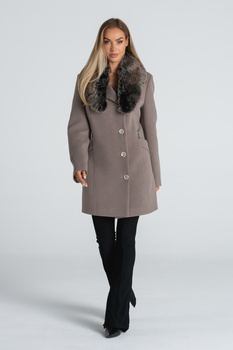 Klarysa flausz brąz jasny