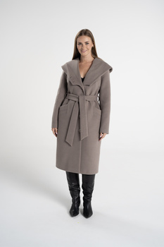 Marzena dluga flausz brąz jasny