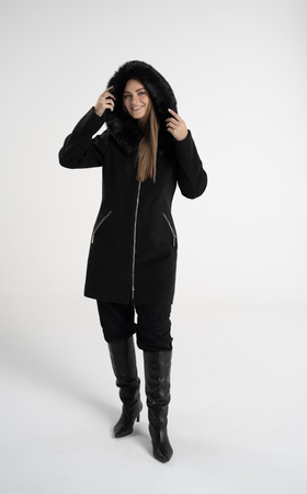 Karola flausz czarny