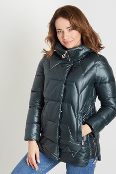 KURTKA ALICJA PARYŻ ZIELONY