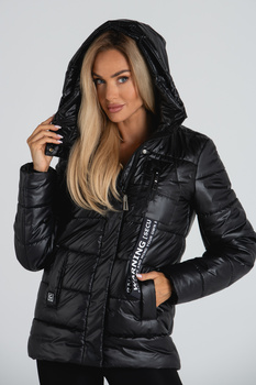 KURTKA LIDIA PARYŻ CZARNY