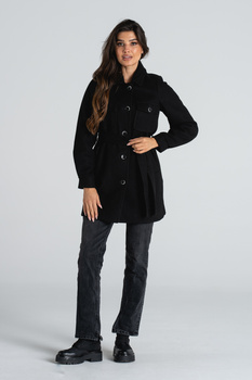 Melania flausz czarny